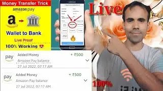 Amazon Pay Balance To Bank Account Transfer Instant 1 Lakh Transfer Amazon Pay Wallet To Bank