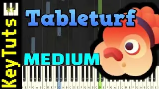 Tableturf Battle [Splatoon 3] - Medium Mode [Piano Tutorial] (Synthesia)