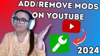 How To Add/Remove Moderators From YouTube!