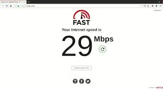 Wateen WiFibre 35Mbps Netflix Speed Test