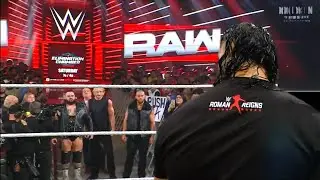 OMG 😱! Roman Reigns Confronts The Vision On Monday Night Raw