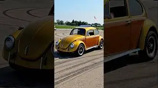 Volkswagen Beetle Classic Car Drive By Engine Sound M1 Concourse Cars and Coffee 2024