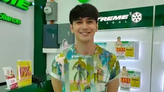 Luke Conde promotes Xtreme Appliances and his TV projects for GMA-7