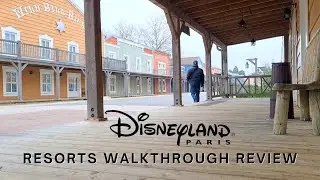 DISNEYLAND PARIS MID-RANGE & VALUE RESORT WALKTHROUGH | HONEST REVIEW |