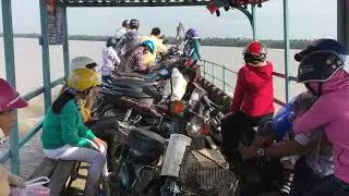 Bến tre quê tôi - đò từ Mỏ Cày Nam qua Giồng Trôm