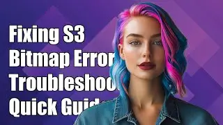Fixing 'Not a Valid Bitmap File' Error in AWS S3: Troubleshooting Guide