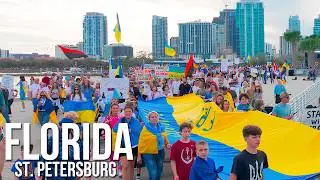 St. Pete Florida Rallies for Ukraine &ndash; 3 Years of War