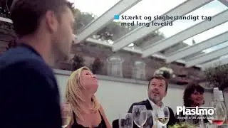 Plastmo SunGlaze tagplader - Det st&aelig;rke alternativ til h&aelig;rdet glas