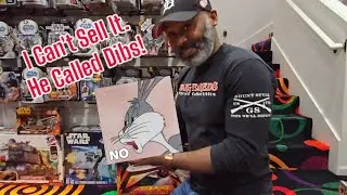 We Are Always Buying Toy Collections For the Shop, Terrell Calls Dibs & Won't Let this Toy Go Out