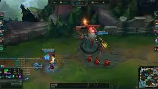 Akali vs Poppy & Yi Top tower