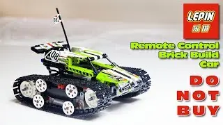 DO NOT BUY The LEPIN / MOULD KING 'LEGO' Remote Controlled Track Car!  - set 20033