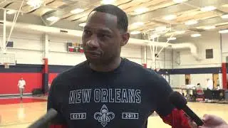 Willie Green Pelicans Practice Interview 4/23/22 | 2022 NBA Playoffs First Round