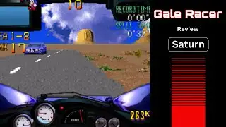 Gale Racer for Sega Saturn: When racing becomes... a gag!