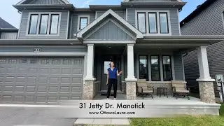 🏡 Just Listed - 31 Jetty Drive in Mahogany, Manotick! 4 Bed | 4 Bath | Finished Basement ✨