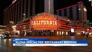 Hawaii-themed restaurant reopens in Las Vegas with A-rating