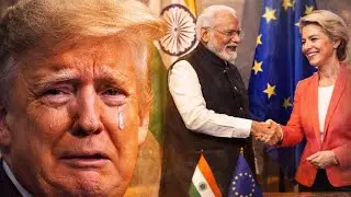Trade deal between India and EU #geopolitics #currentaffairs #live 
