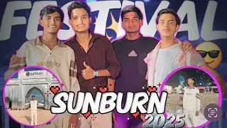 Sunburn festival 2025 in Mumbai vlog