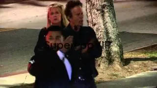 Tom Waits and Kathleen Brennan depart the Seven Psychopat...