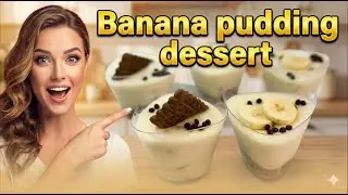Quick ASMR Banana Pudding Cooking &ndash; Easy Fast Recipes (No Talking)