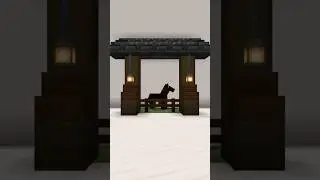 Minecraft : Horse Stable | #shorts