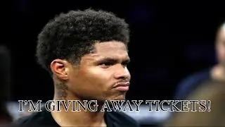 BAD 🥊 UPDATE: SHAKUR STEVENSON IS GIVING AWAY TICKETS TO HIS FIGHT BECAUSE NO ONE IS BUYING THEM!