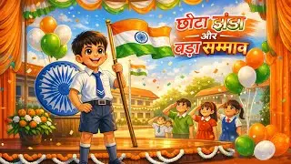26 JANUARY | गणतंत्र दिवस | REPUBLIC DAY | KIDS STORIES IN HINDI | CARTOON STORIES FOR KIDS |