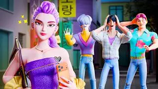 ШИКАРНОЕ ПРЕОБРАЖЕНИЕ РУМИ! K-Pop Охотницы на Демонов: Huntrix анимация