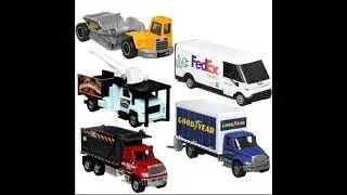 Matchbox Real Working Rigs 2023 Wave 4 Case of 8