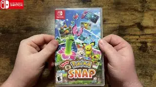 New Pokemon Snap Nintendo Switch Unboxing