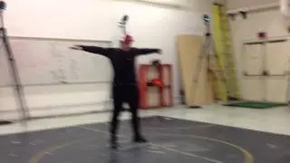 Motion Capture Studio University of Lethbridge Andrew Gilbert Hacky Sack Demonstration
