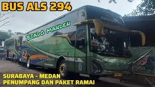 Nopin Kemarin Kurang Hoki 🚍🚍 Bus ALS 294 Biado Manden Full Senyum Menuju Medan