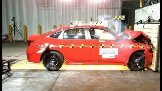 2022 Honda Civic ALL NHTSA Crash Tests [Front, Side, Side Pole]