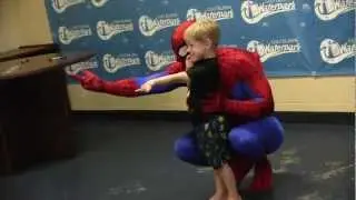 Spider-man at Gulf Islands Water Park!