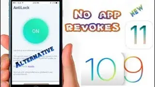 NEW Anti Revoke ALTERNATIVE. FIX APP REVOKES (NO JAILBREAK) iOS 9/10/11 (iPhone, iPad, iPod)