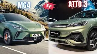 MG mg4 ev 2024 vs BYD Atto 3 2024 Comparison