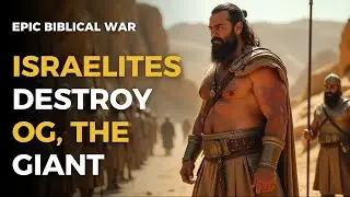 Epic Biblical War: Israelites Destroy Og, The Giant King of Bashan | Numbers 21