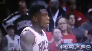 Brooklyn Nets Vs Chicago Bulls - Full 1st Overtime Part 2 - NBA Playoffs 2013 Game 4 4/27/13