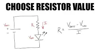 LED Circuit Design: Choose Resistor Value