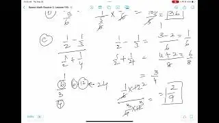 Saxon Math Course 3. Lesson 119 . Practice Set .a-f