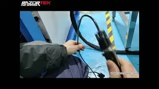 How to connect the laser source software