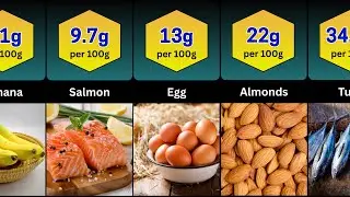 Продукты с самым высоким содержанием белка на 100 г