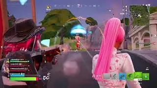 Fortnite with my family still dont really want im doing