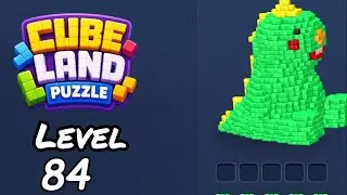 Cube Land Puzzle Level 84 Walkthrough