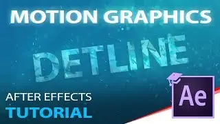 Text intro After effects TUTORIAL (with project files)