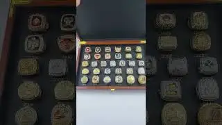 Kemp Ring&reg; | 1990 - 2020 Replica NBA Championship Ring | 31 Rings Collection