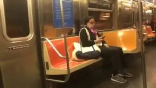 R68 W train from 36th Ave to 57th St