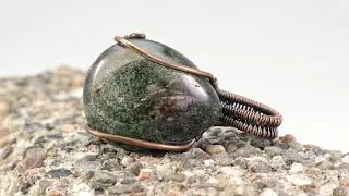 Figure 8 Weave Tutorial | Calming Wire Wrap Bail for Gemstone Pendants