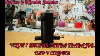 VELÓN 7 MECHAS TUMBA TRABAJOS - EXPLICACIÓN COLORES VELA DE 7 MECHAS - TUMBA LA BRUJERIA 🕯🕯🕯🕯🕯🕯🕯 7!