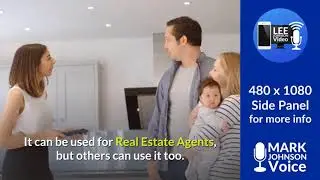 Fiverr Real Estate Video | Custom Video with Side Panel | Lee Johnson Video