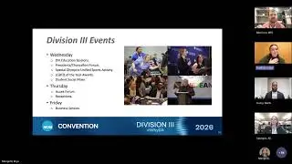Division III January: Tips and Tricks for New Convention Attendees